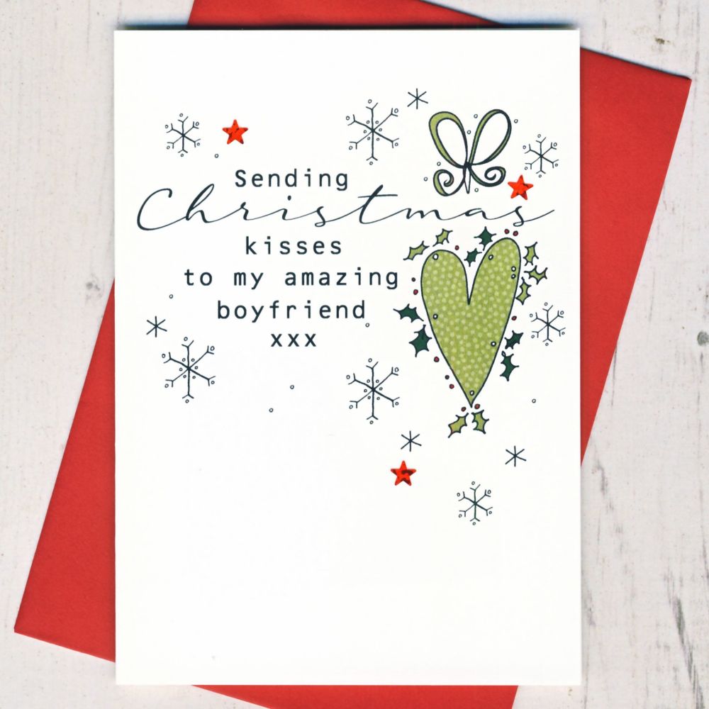 <!-- 007--> Amazing Boyfriend Christmas Card