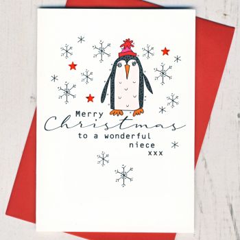  Merry Christmas Niece Card