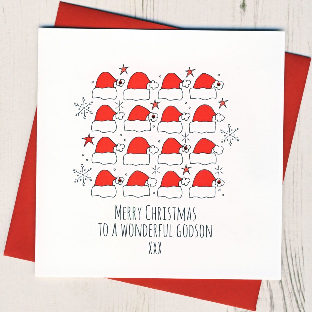 <!-- 012-->Godson Christmas Card