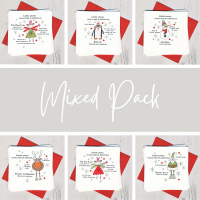 <!-- 006 -->Mixed Pack of Six Christmas Cards