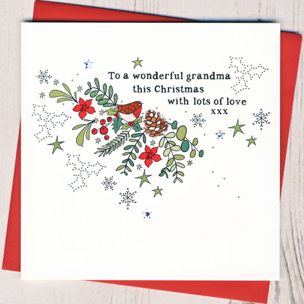 <!-- 008-->Grandma Christmas Card