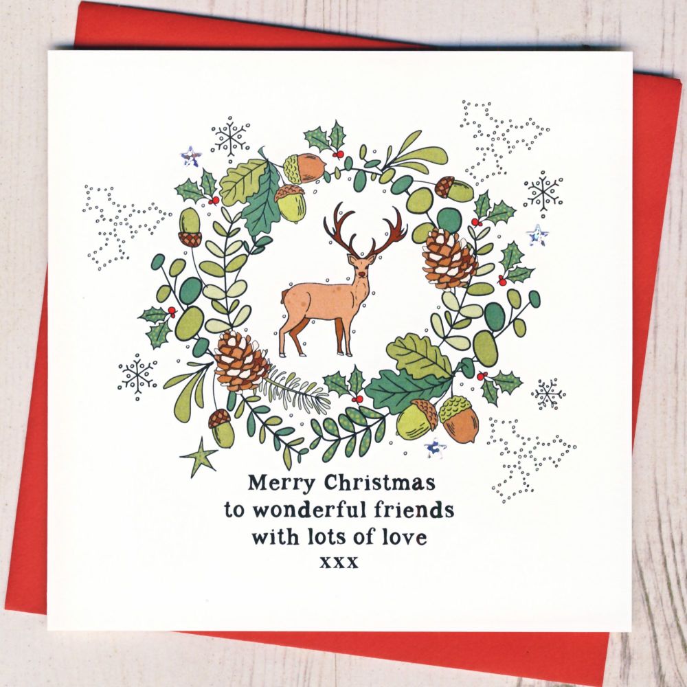 <!-- 008-->Friends Christmas Card