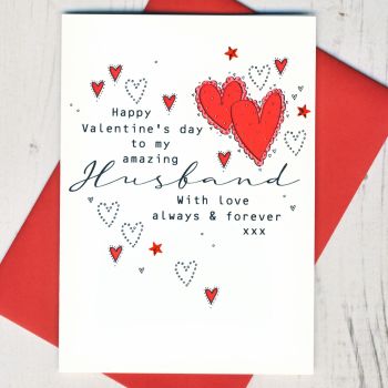 Husband Valentines Card