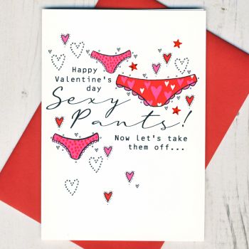 Sexy Pants Valentines Card
