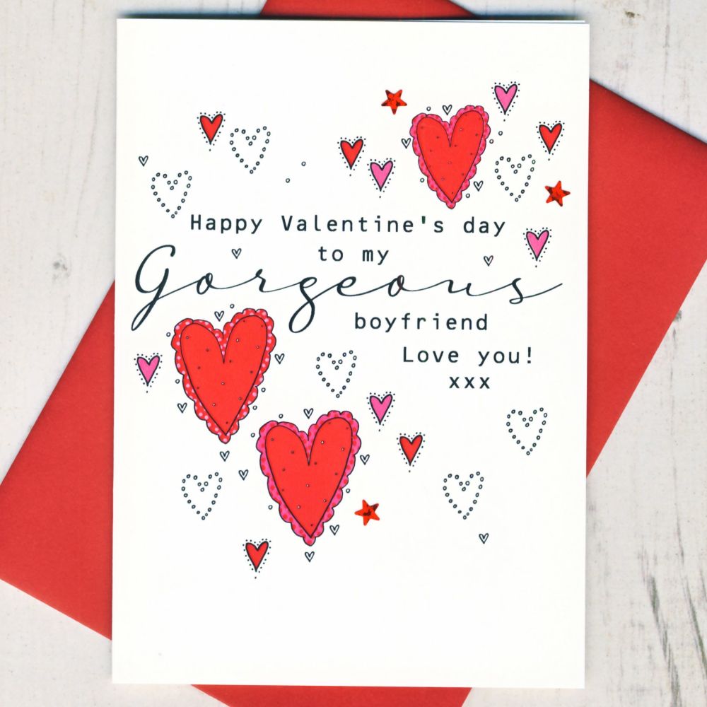 <!-- 024--> Boyfriend Valentines Card