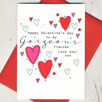  Fiancee Valentines Card