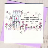 <!-- 021 --> Greenhouse Happy Mother's Day Card