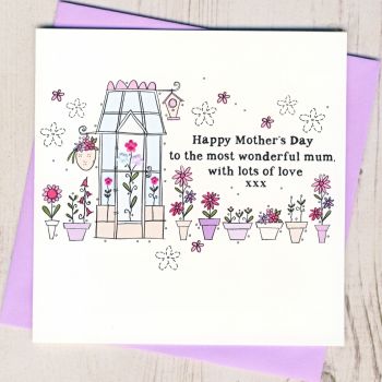  Greenhouse Happy Mother's Day Card