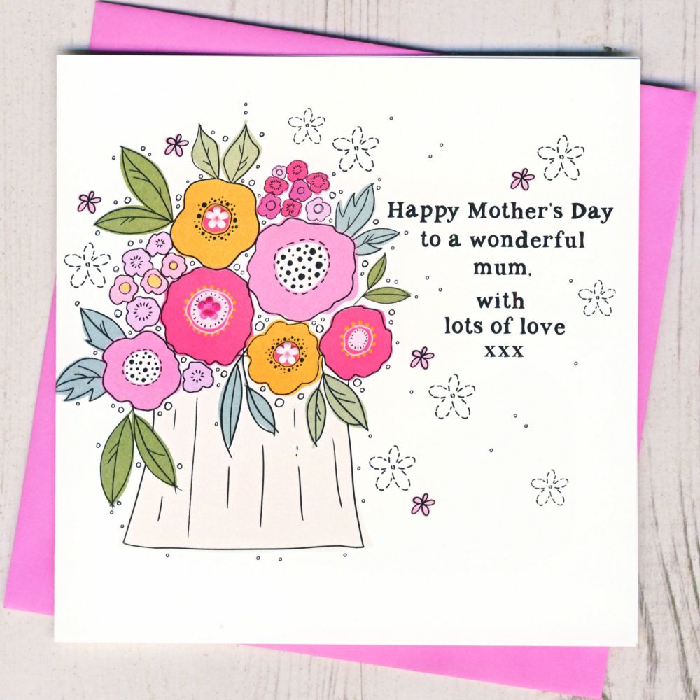 <!-- 022 --> Hap-Bee Mother's Day Card