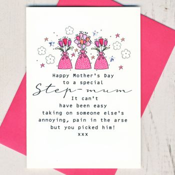 Mother's Day Card To A Special Stepmum