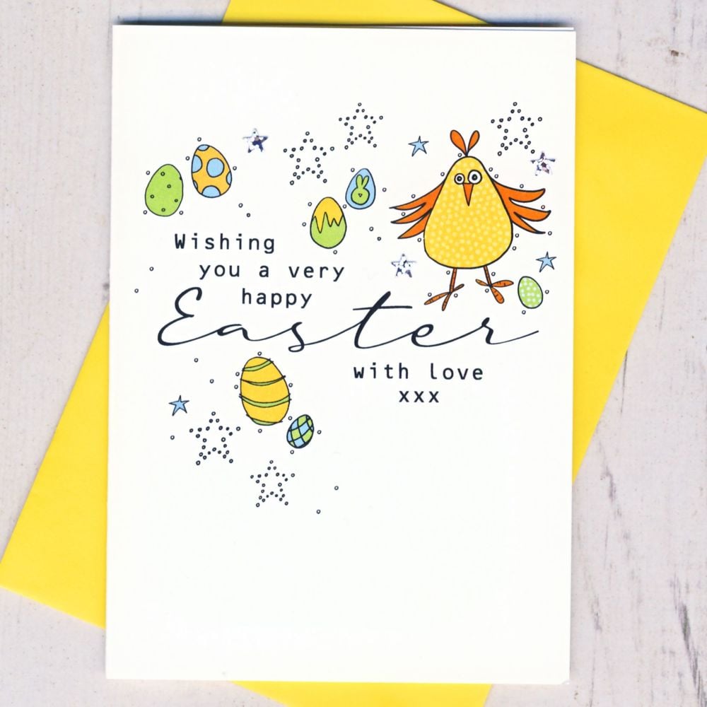 <!-- 015--> Easter Chick Card