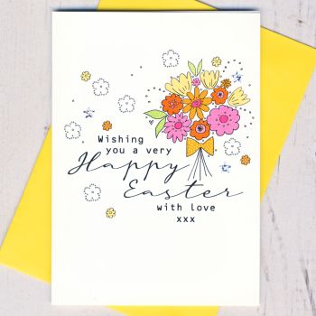  Easter Flowers Card