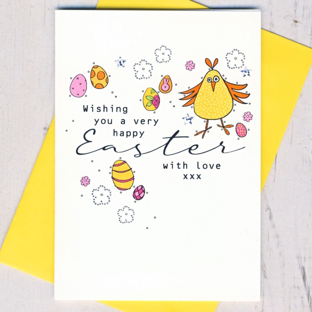 <!-- 013--> Easter Chick Card