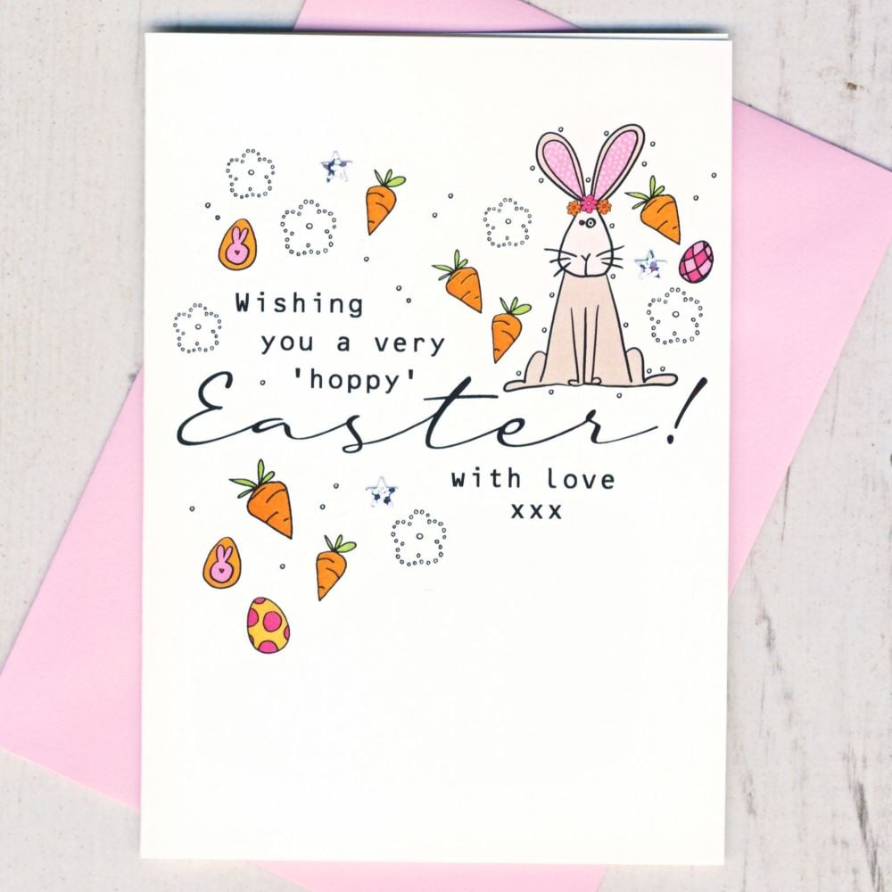 <!-- 013--> Easter Bunny Card