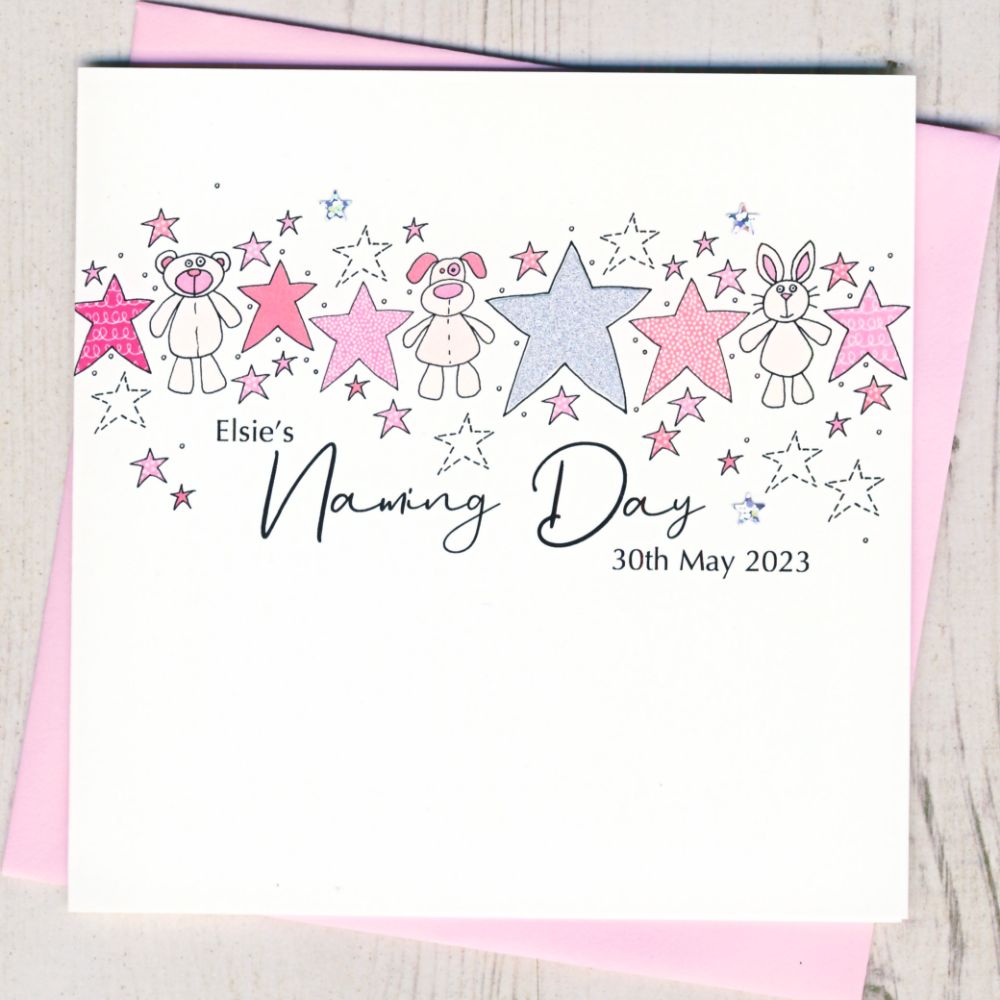 Personalised Naming Day Cards