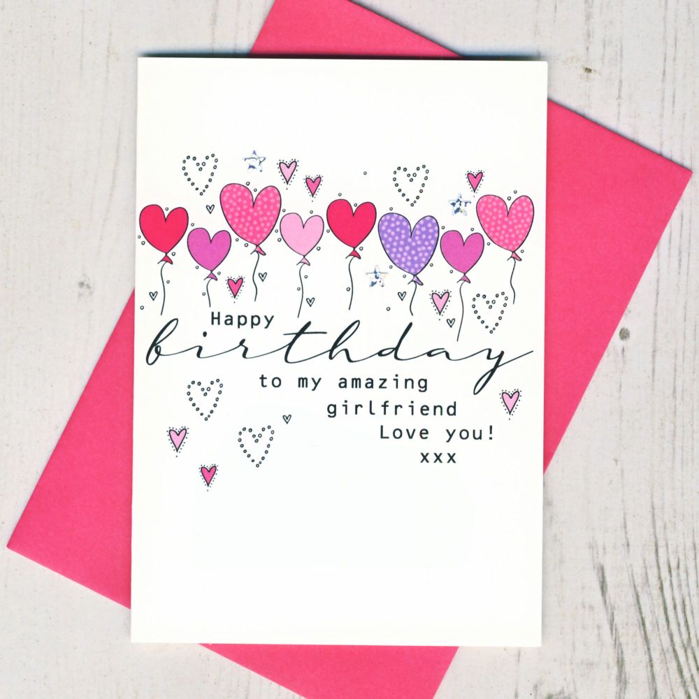 <!-- 001-->Girlfriend Birthday Card