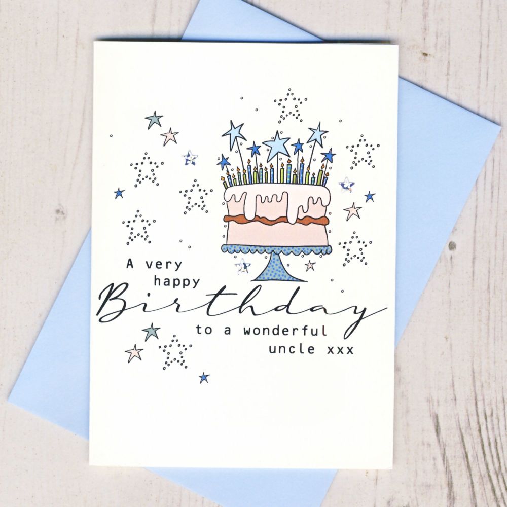 <!-- 006-->Uncle Birthday Card