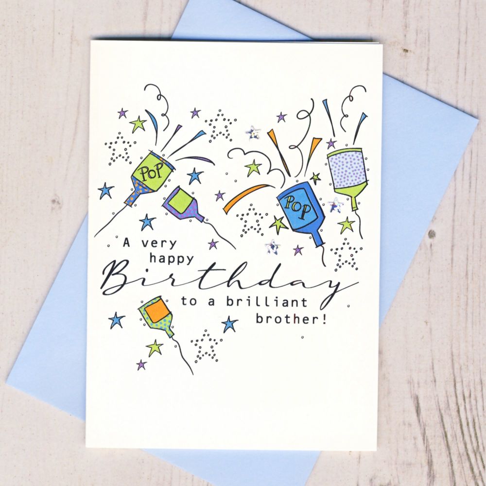 <!-- 018 -->Brother Birthday Card