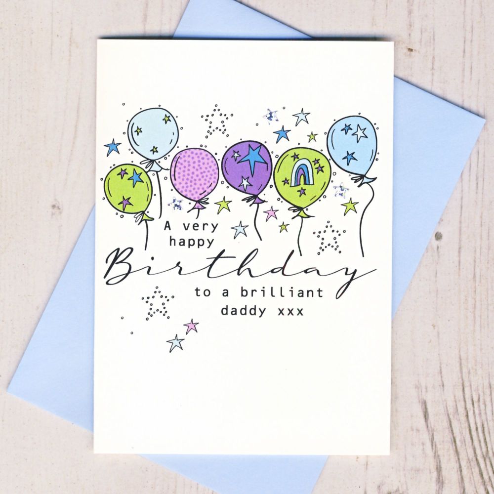 <!-- 006-->Daddy Birthday Card