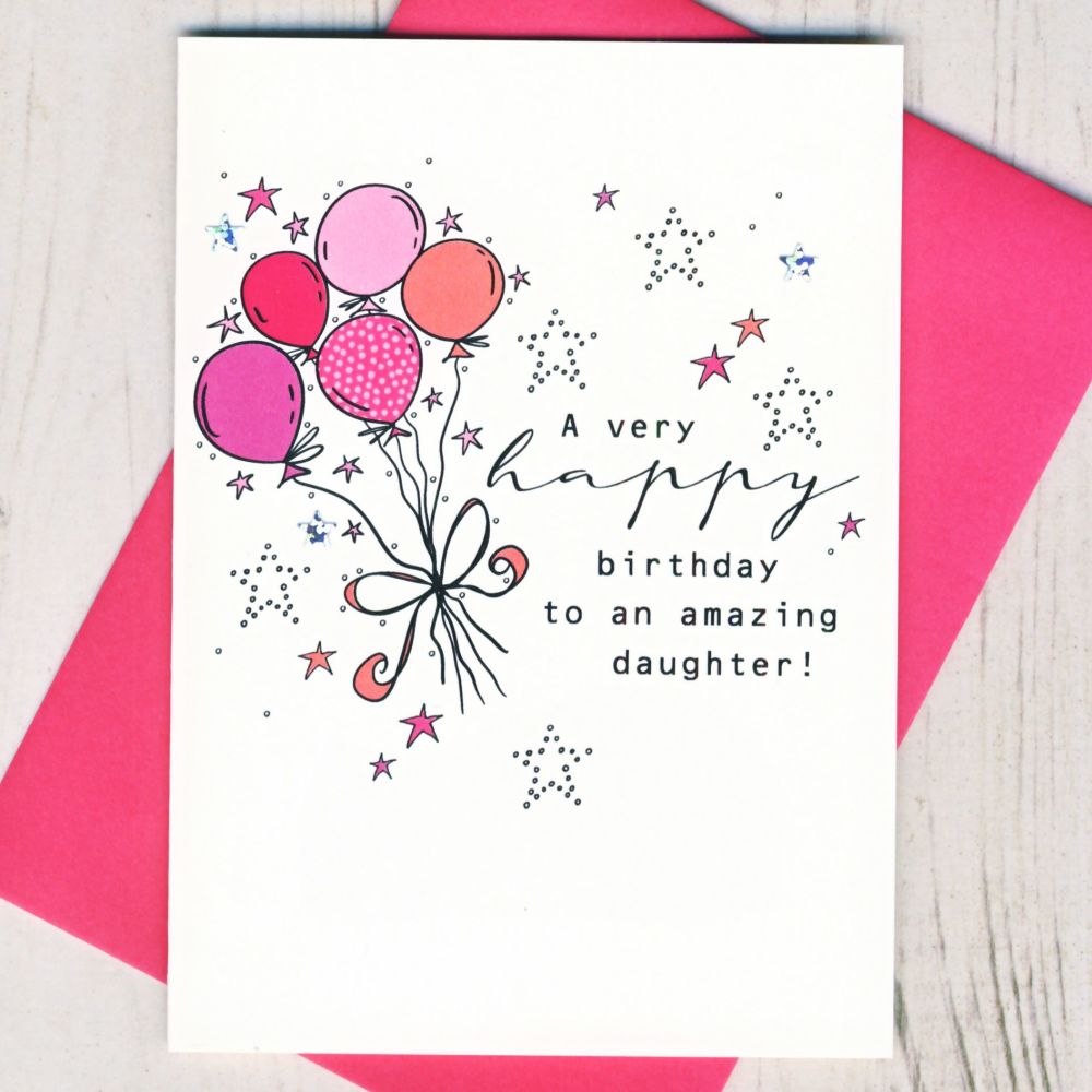 <!-- 019-->Daughter Birthday Card