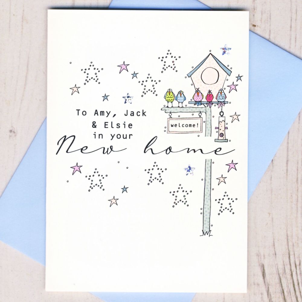 <!-- 009 -->Personalised New Home Card