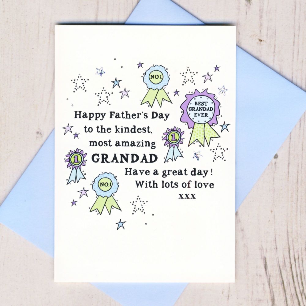 <!-- 017 -->Happy Father's Day Grandad Card