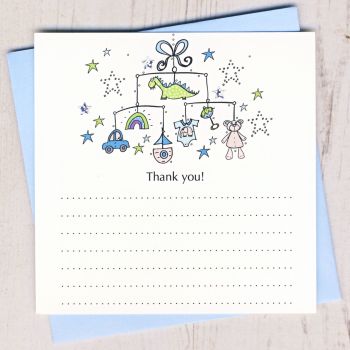 Pack of Baby Gift Thank You Cards