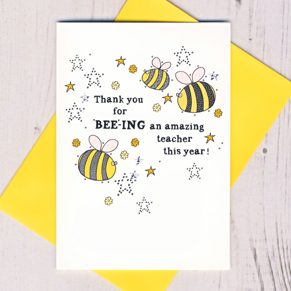 <!-- 033 --> Thank You For Bee-ing an Amazing Teacher
