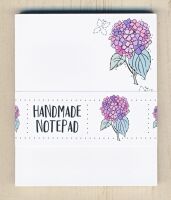 <!-- 021 -->Lilac Hydrangea Notepad