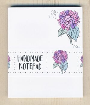 Lilac Hydrangea Notepad