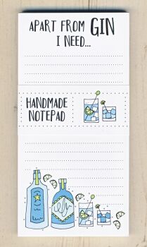 Apart From Gin... Notepad
