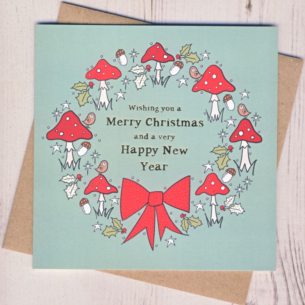 <!-- 003 -->Pack of Five Luxury Christmas Cards