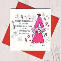 <!-- 006--> Merry Christmas Daughter Card
