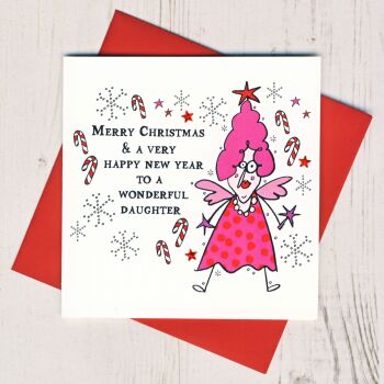  Merry Christmas Daughter Card
