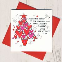 <!-- 016--> Amazing Fiancee Christmas Card