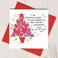 <!-- 002--> Amazing Girlfriend Christmas Card