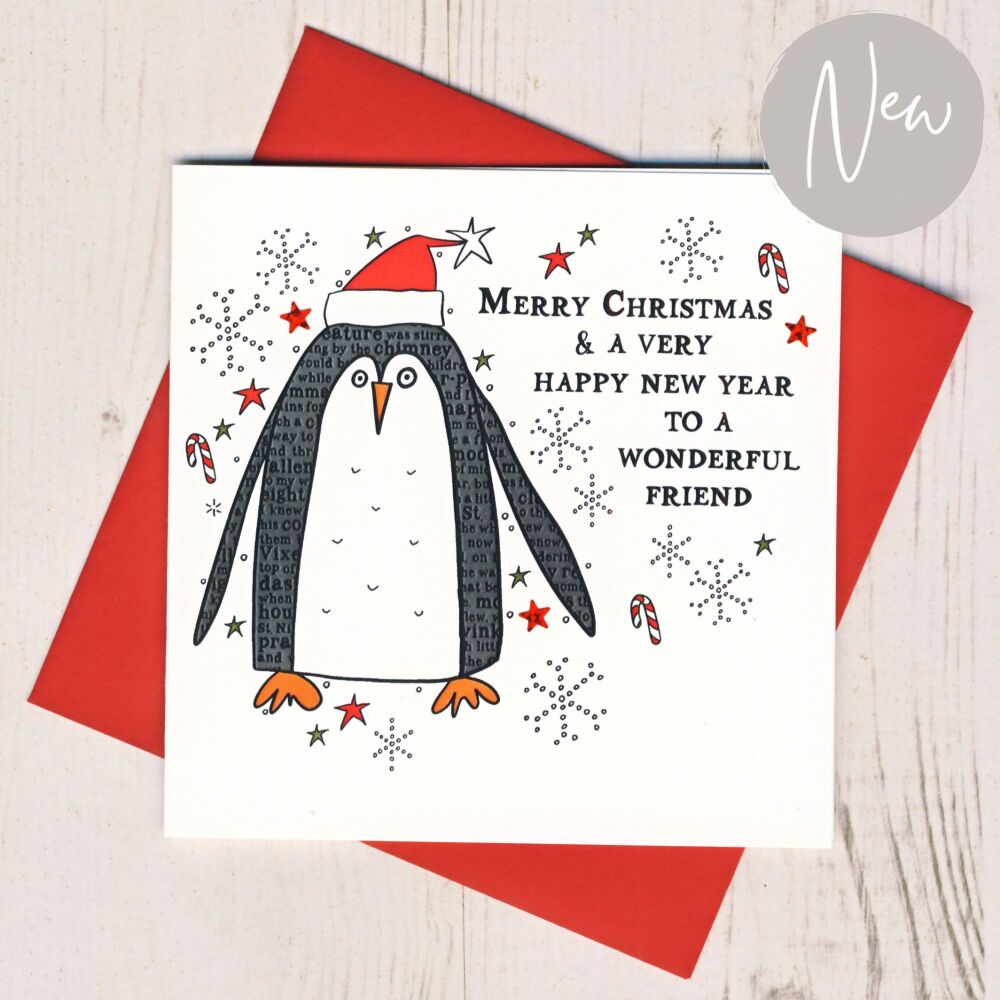 friend Christmas card