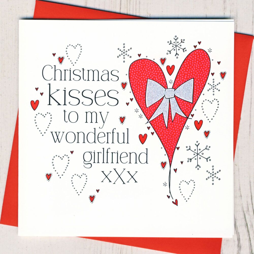 <!-- 001-->Wonderful Girlfriend Christmas Card
