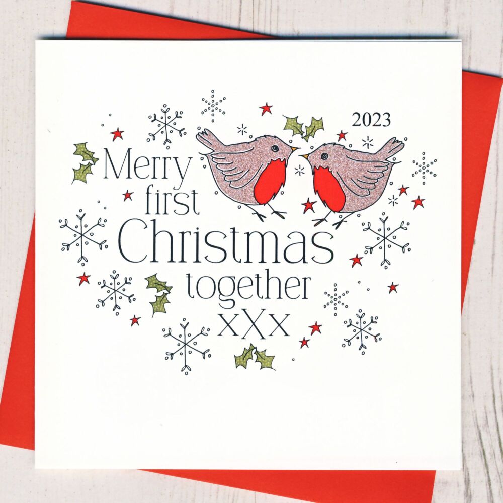 <!-- 011-->First Christmas Together Card