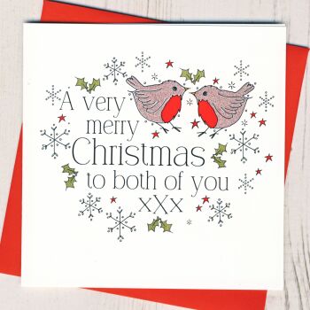 Merry Christmas To Both of You Card