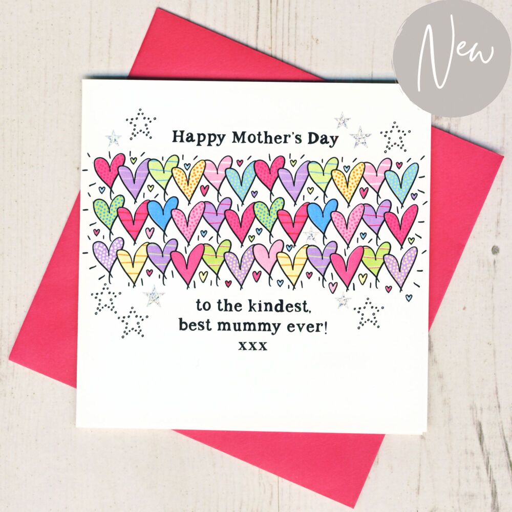 <!-- 009 -->Kindest Best Mummy Mother's Day Card