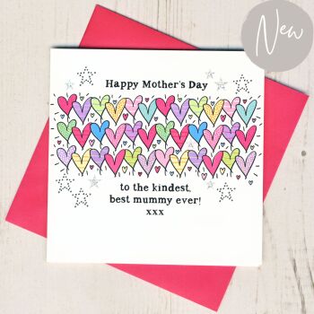 Kindest Best Mummy Mother's Day Card