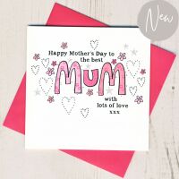 <!-- 007 -->Best Mum Mother's Day Card