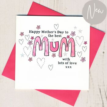 Best Mum Mother's Day Card