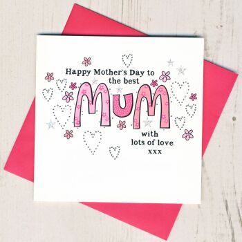 Best Mum Mother's Day Card