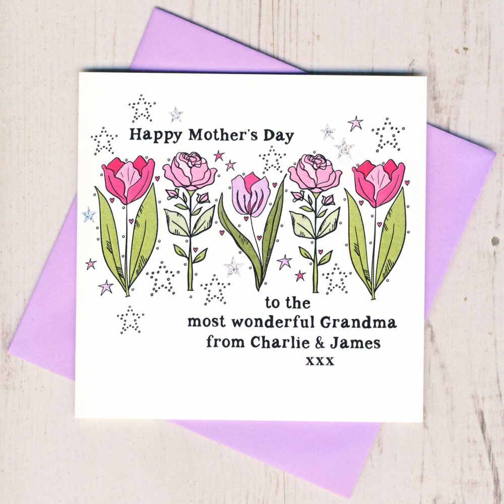 <!-- 033 -->Grandma Mother's Day Card