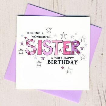 Sister Birthday Card