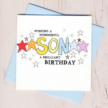 Son Birthday Card