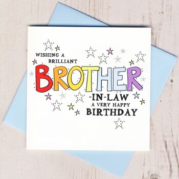 Brother-in-law Birthday Card