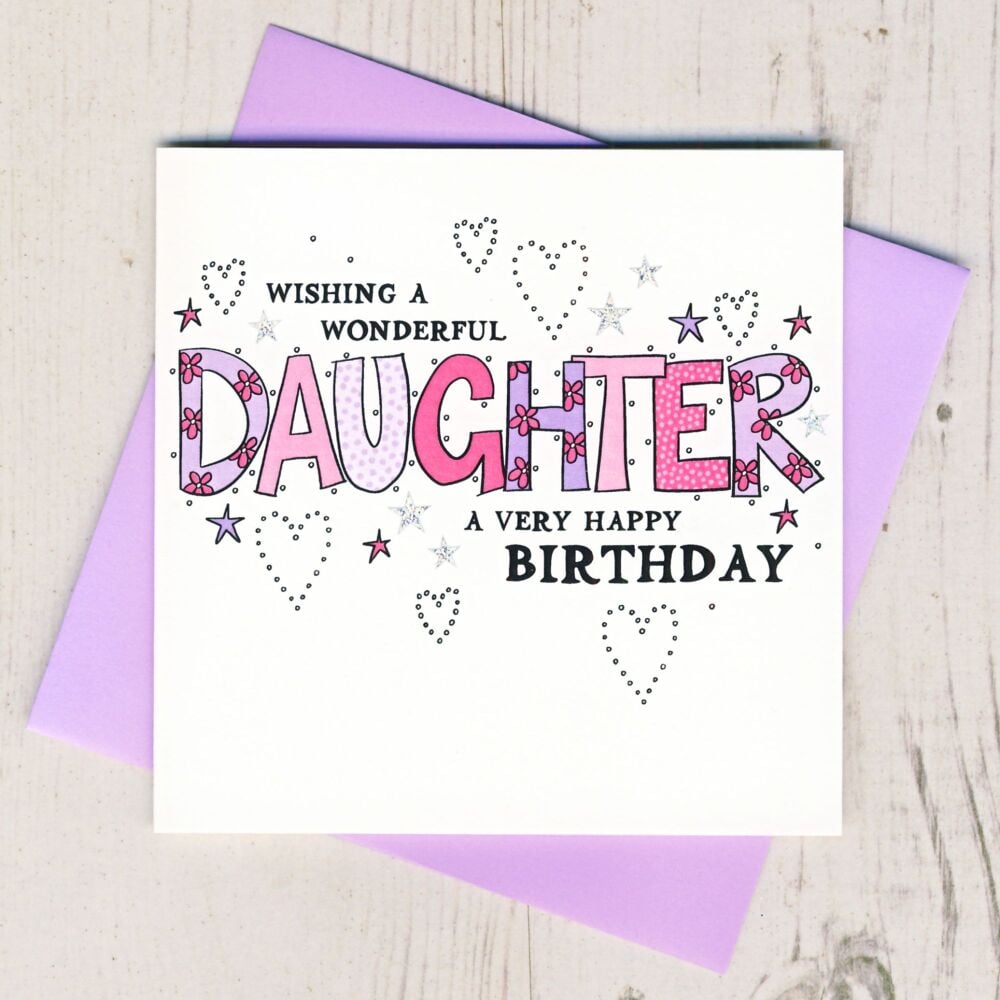 <!-- 019-->Daughter Birthday Card